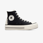 Converse | CHUCK TAYLOR ALL STAR LIFT PLATFORM CRAFTED { BLACK