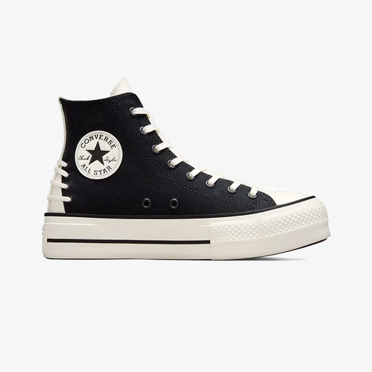 Converse | CHUCK TAYLOR ALL STAR LIFT PLATFORM CRAFTED { BLACK