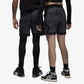JORDAN | SPORT DRI-FIT PRINTED DIAMOND SHORTS { BLACK/DARK SHADOW/BLACK