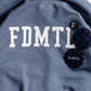 FDMTL | COLLEGE LOGO SWEATSHIRT  { BLUE