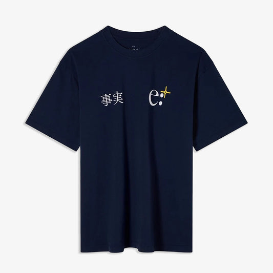 EDWIN | FACT T-SHIRT { BLUE