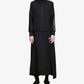 Y-3 | SPORT UNIFORM RAW CUT 3 STRIPES SKIRT { BLACK