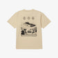 HUF | DIAGRAM DRAWING #1 T-SHIRT  { WHEAT