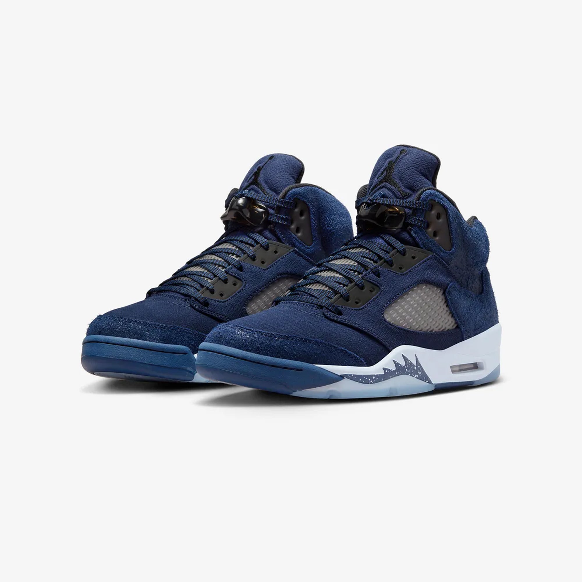 Buy Midnight Navy, Black and Football Grey Air Jordan Retro 5 SE