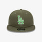 New Era | LA DODGERS MLB OUTLINE 9FIFTY ADJUSTABLE CAP  { GREEN