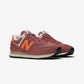 New Balance | 574 { RED ROCK/TANGERINE HEAT