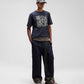 ALMOST GODS | KANTHA FIELD RELAXED TEE { BLUE