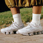 NEW BALANCE | ABZORB 2000 LUXE { HORIZON GREY WITH TRUFFLE SALT