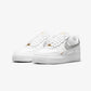 Nike | AIR FORCE 1 '07 ESSENTIAL { WHITE/LIGHT SILVER-WHITE-LIGHT SILVER