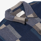 UNIVERSAL WORKS | JAPANESE PATCHWORK L/S TECH OVERSHIRT { NAVY