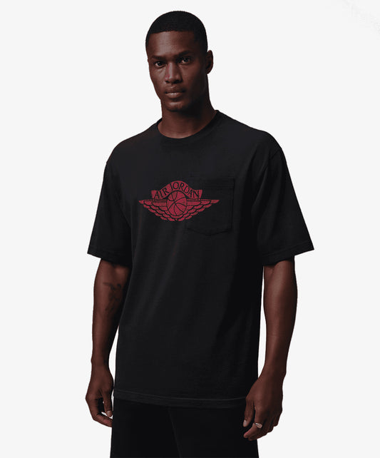 JORDAN | FLIGHT ESSENTIALS { BLACK/UNIVERSITY RED