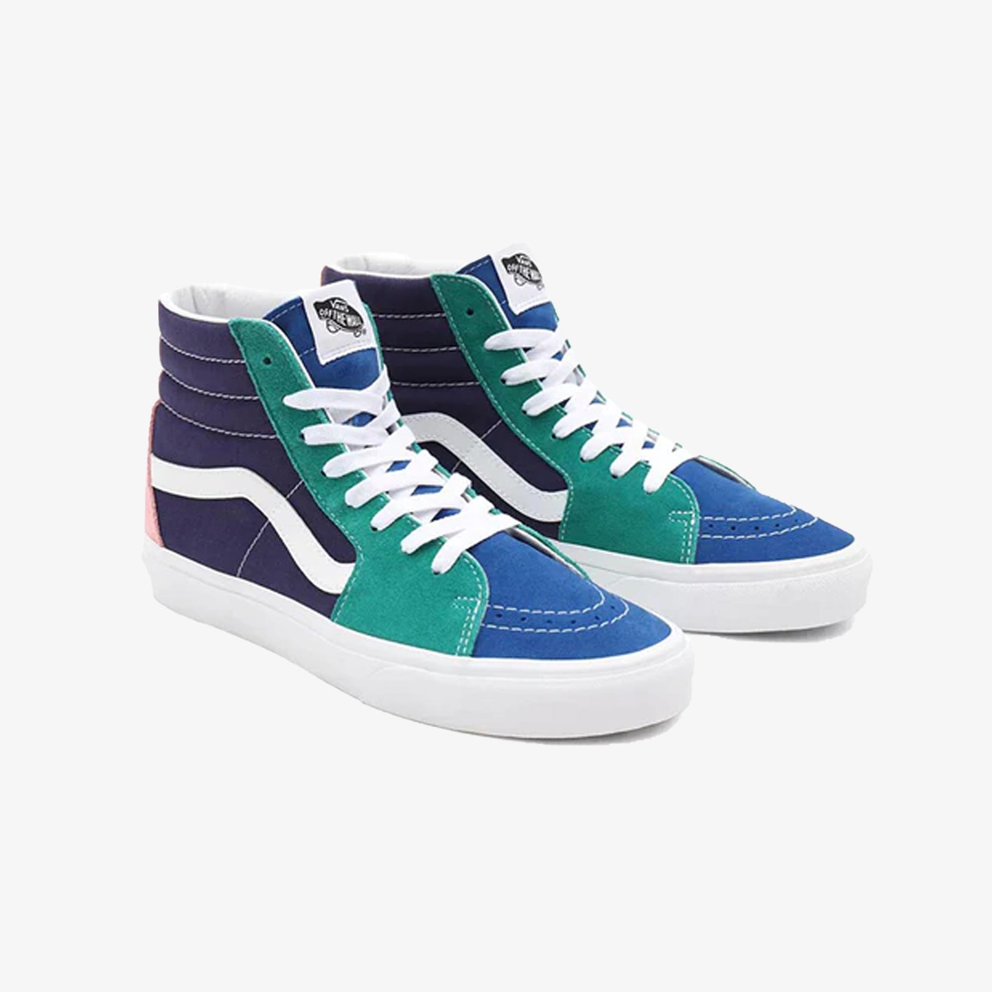 Vans sk8 hi green white Clearance