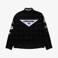 HUF | X GREDDY RACING TEAM JACKET  { BLACK/WHITE