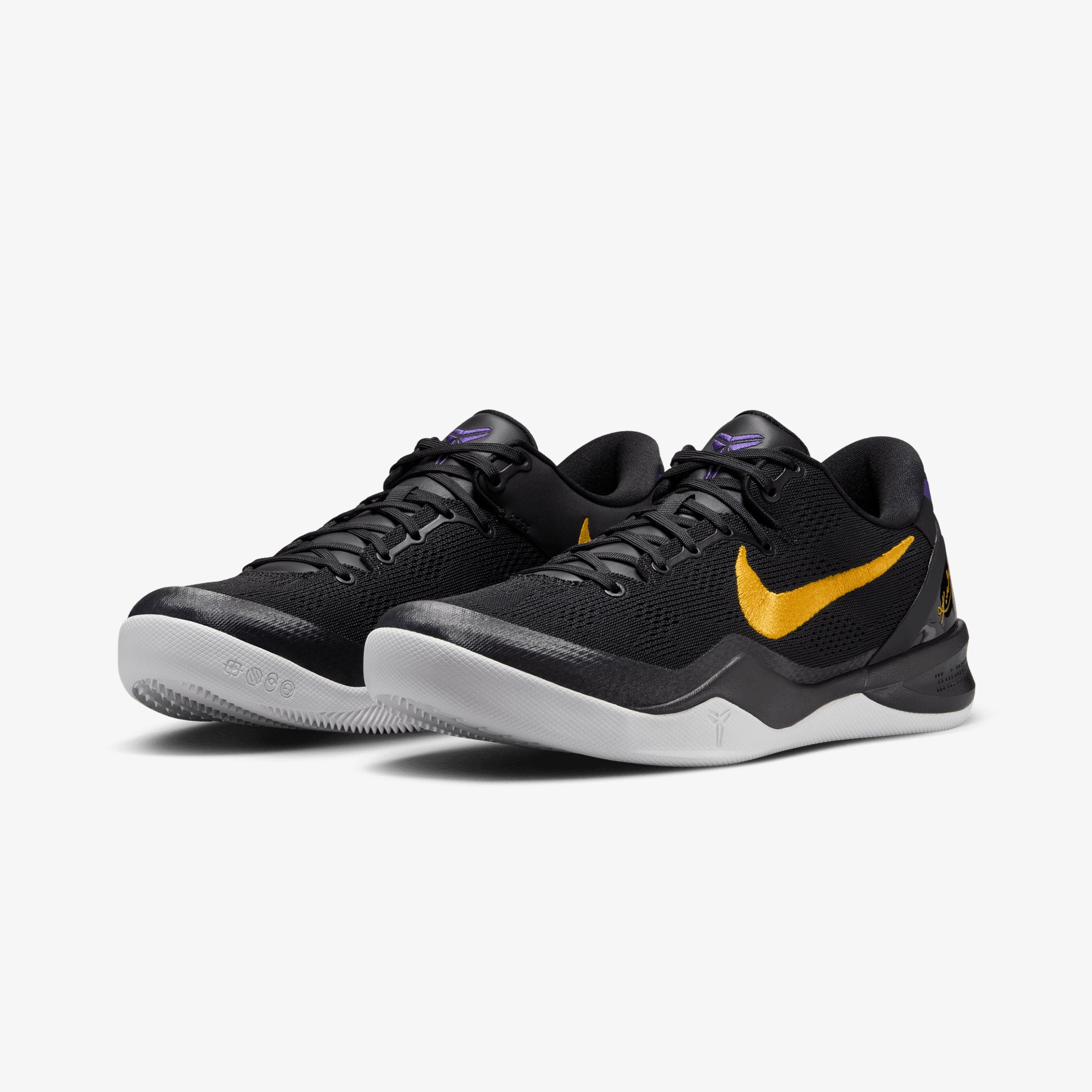 NIKE | KOBE BRYANT KOBE VIII PROTRO { BLACK/UNIVERSITY GOLD-WHITE