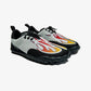 THAELY | TECH TABI FLAMING HOT { BLACK/WHITE
