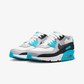 Nike | AIR MAX 90 LTR { PLATINUM TINT/IRON GREY-BLUE LIGHTNING