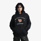 ALMOST GODS | SAIGON HAND EMBROIDERED HOODIE { BLACK