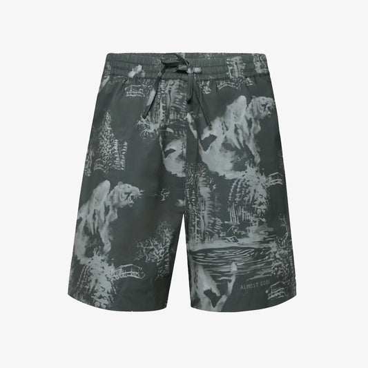 ALMOST GODS | THE TERRAIN SWIM TRUNKS { OLIVE