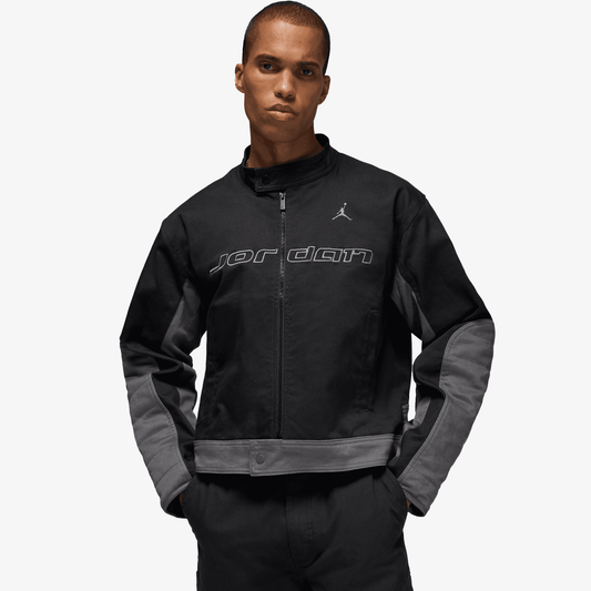 JORDAN | BROOKLYN MOTORSPORT JACKET { BLACK/IRON GREY/IRON GREY