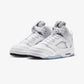 JORDAN | AIR JORDAN 5 RETRO OG (GS) { WHITE METALLIC