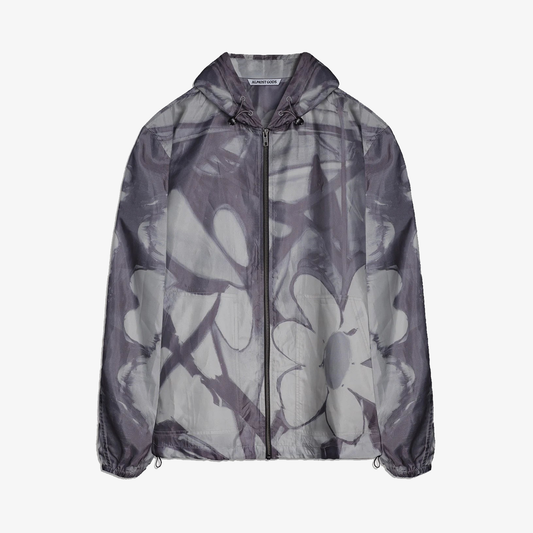 ALMOST GODS | FLOSS GARDEN WINDBREAKER JACKET { BROWN
