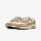 Nike | AIR MAX 1 '87 SE { SAIL/KHAKI-COCONUT MILK-LT OREWOOD BRN