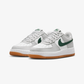 NIKE | AIR FORCE 1 { PHOTON DUST/WHITE-FIR-GUM MED BROWN