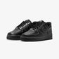 NIKE | AIR FORCE 1 '07 ESSENTIAL { BLACK/BLACK-WHITE-METALLIC SILVER