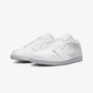 JORDAN | AIR JORDAN 1 LOW { WHITE/WHITE-WHITE