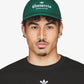 ADIDAS ORIGINALS | CHAVARRIA LOGO HAT { COLLEGIATE GREEN
