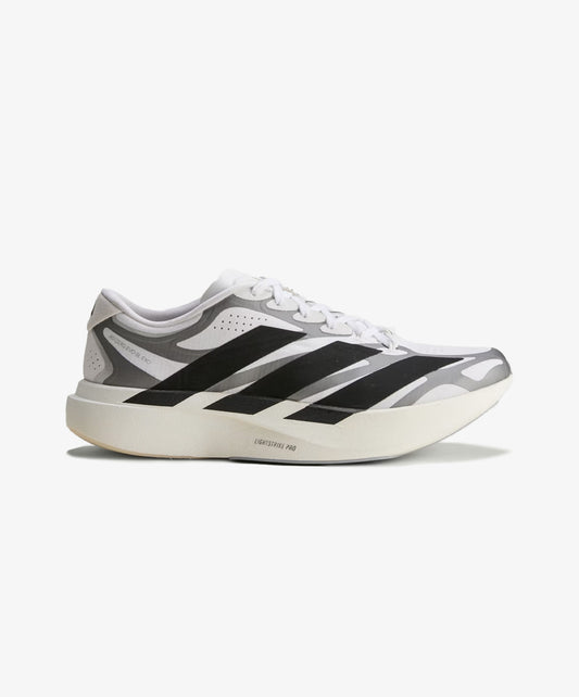 ADIDAS | ADIZERO EVO SL EXO { CLOUD WHITE/CORE BLACK/IRON METALLIC