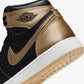 JORDAN | AIR JORDAN 1 HIGH OG (GS) { BLACK/METALLIC GOLD-SAIL