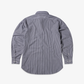 Aries | STRIPE POPLIN CLASSIC SHIRT { GREY