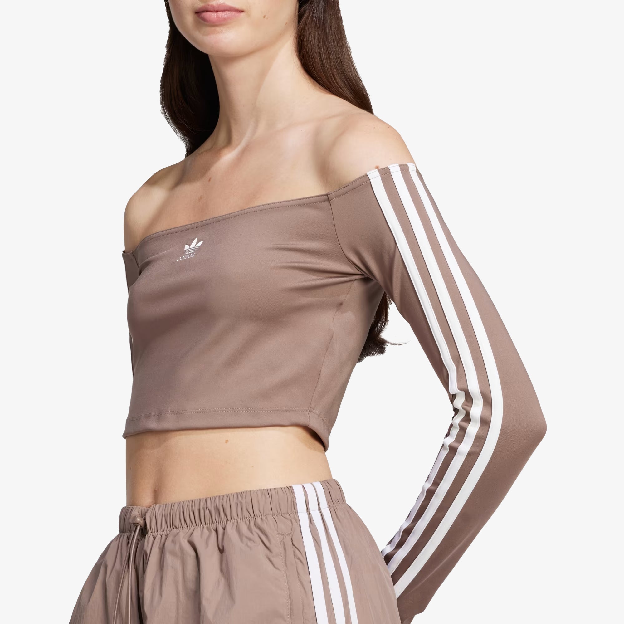 Adidas Originals | ADICOLOR OFF SHOULDER LONG SLEEVE TEE