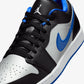 JORDAN | AIR JORDAN 1 LOW { BLACK/WHITE-GAME ROYAL-MTLC PLATINUM