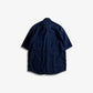 FDMTL | DENIM 2ND S/S SHIRT RINSE { INDIGO