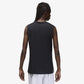 JORDAN | SPORT DRI-FIT SLEEVELESS TOP { BLACK/WHITE