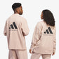 Adidas | BASKETBALL LONG SLEEVE TEE  { ASH PEARL