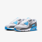 Nike | AIR MAX 90 { PLATINUM TINT/IRON GREY-BLUE LIGHTNING