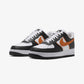 NIKE | AIR FORCE 1 '07 LV8 { BLACK/CAMPFIRE ORANGE-WHITE