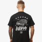 EDWIN | STAFF T-SHIRT { BLACK/WHITE