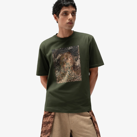 ALMOST GODS | VANDAL RELAXED TEE { OLIVE