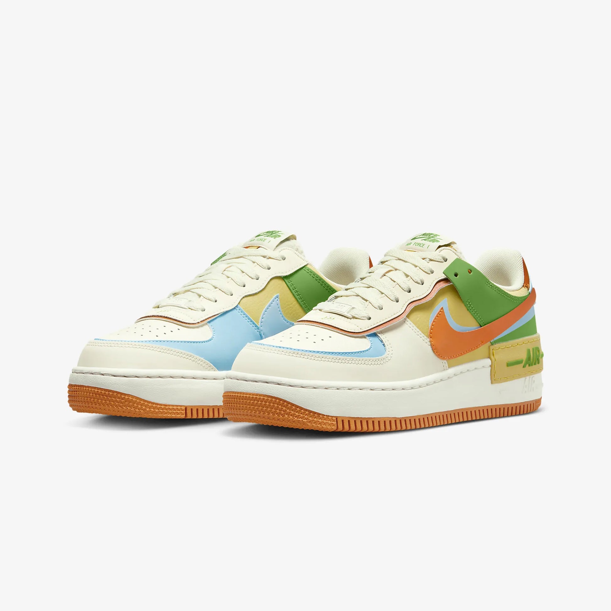 Multi Color Air Force Shadow Colors Sneaker Nike Air Force Pastel