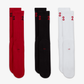 Jordan | CREW SOCKS (3 PAIRS) { MULTI-COLOR