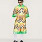 ADIDAS ORIGINALS |  x CHAVARRIA AOP GOALKEEPER  JERSEY { SOLAR LEMON/PURE PURPLE/SOLAR TURBO