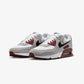 Nike | AIR MAX 90  { WHITE/BLACK-DARK TEAM RED-PURE PLATINUM