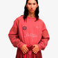 PUMA | x KIDSUPER CREW SWEAT { RED