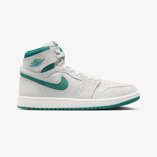 Jordan | AIR JORDAN 1 ZOOM CMFT 2  { SUMMIT WHITE/BICOASTAL-OXIDIZED GREEN