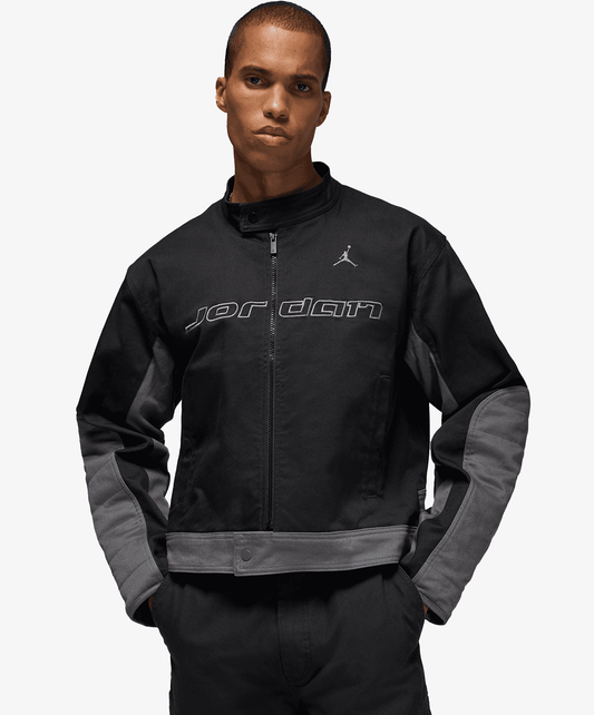 JORDAN | BROOKLYN MOTORSPORT JACKET { BLACK/IRON GREY/IRON GREY