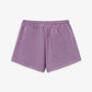 SPORTY & RICH | HEALTH INITIATIVE DISCO SHORT { SOFT LAVENDER/WHITE